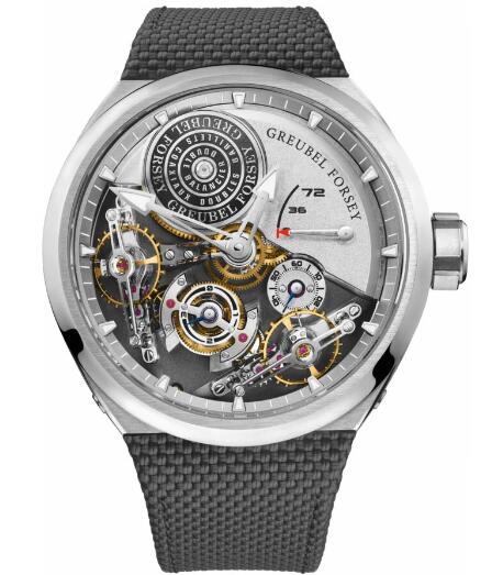 Greubel Forsey Double Balancier Convexe Titanium Replica Watch